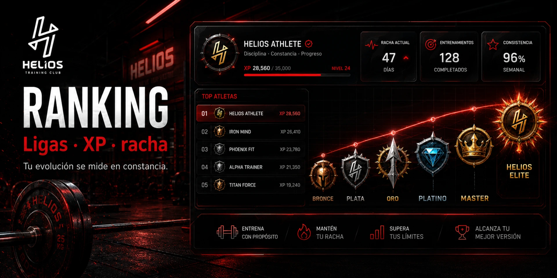 Compite por disciplina.